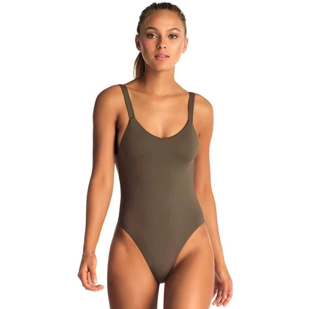 Vitamin A Gray One-Piece Swimsuit
